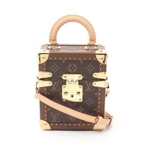 LOUIS VUITTON camera Handbag leather brown